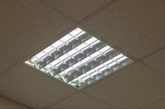 Применение светодиодных светильников в современных офисах